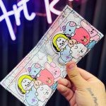 کیف پول چرمی bt21