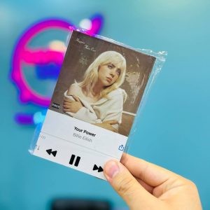 تابلو چاپی چوبی کوچک