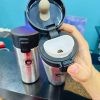 تراول ماگ فلزی نقره ای